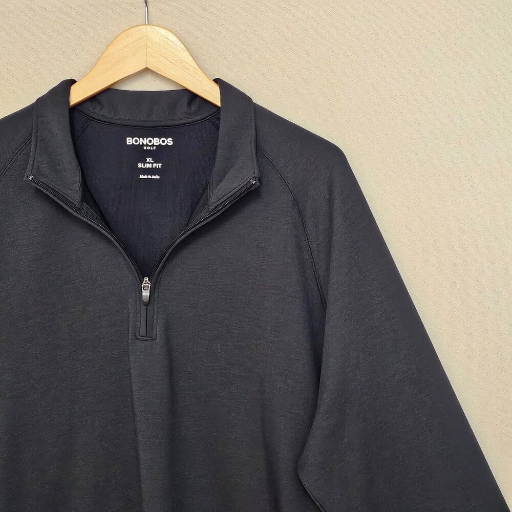 Bonobos Slim Fit Golf Quarter Zip XL